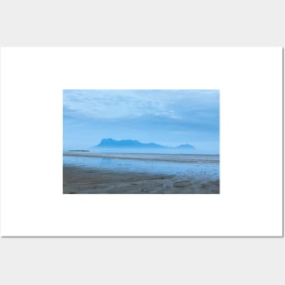 Dawn at beach in Bako national park Borneo Malaysia Posters and Art